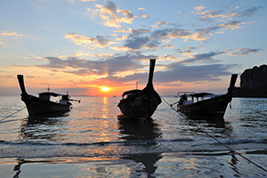 Krabi i Thailand